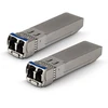 Šakotuvas Extralink SFP+ 10G 2-pack | Modulis SFP+ | 10Gbps, LC/UPC, 1310nm, 2km, single mode, DOM (EX.35917) tinklo siųstuvų-imtuvų modulis