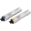 Šakotuvas Extralink SFP 1.25G | Modulis SFP WDM | 1,25 Gbps, 1310/1550 nm, vieno režimo, 3 km, SC, DOM, par.