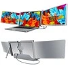 Monitorius Extralink Smart Life S400 14" | Nešiojami nešiojamojo kompiuterio monitoriai | 2 monitoriai, IPS, 1080p Full HD