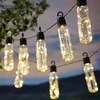 Extralink | Saulės sodo girlianda | ilgis 2 + 1,8 m liuksas 10 LED šiltai balta