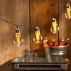 Extralink | Saulės sodo girlianda | ilgis 2 + 1,8 m hemma 10 LED šiltai balta didelė lemputė