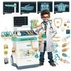 EXTRALINK TOYS INTERAKTYWNY Rinkinys LEKARZA Vežimėlis MEDYCZNY DUŻY ZABAWKA