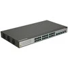Šakotuvas FBH FiberHome S4820-28T-X-AC tinklo komutatorius Valdomas L2/L3 Gigabit Ethernet (10/100/1000) 1U Juoda, Pilka