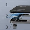 Išmaniosios vonios svarstyklės Extralink Home su Bluetooth