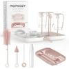 Momcozy LS001 7 in 1 Baby Bottle Set | Rinkinys szczotek do butelių | 7 w 1, rožinė