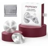 MOMCOZY 999 SIDABRINIAI SPENELIŲ GAUBTELIAI 55 MM 2 VNT., XL DYDIS