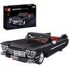 Mould King Statybiniai blokeliai Cadillac Retro car Cabrio 1245 vnt. Pelėsių karalius 10012