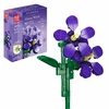 Mould King Gėlių violetinės - MOLD KING kaladėlės 145 vnt. TECHNIKA 24014