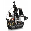 Mould King Mould King Juodas Pearl Pirate Ship 10195 | Rinkinys klocków | 932 dalys