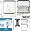 „Wi-Fi“ + „Bluetooth“ antena „QuWireless QuMax AX10M“, sijonas „Teltonika RUTX10 V2“