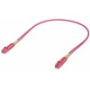Ubiquiti UACC-OFC-M2-LULU-0.5M „InfiniBand“ arba pluoštinis optinis kabelis 0,5 m LC LC/LC Rožinė
