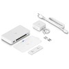 Šakotuvas Ubiquiti belaidžio įrenginio tilto komutatorius BE10000 2x2 vidinis 1x 10 GbE 7x 25 GbE 8x PoE UniFi UDBSwitch