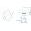 TELTONIKA COMBO MIMO MOBILE/GNSS/WIFI STOGO SMA ANTENA