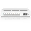 Šakotuvas UBIQUITI USW-Pro-XG-8-PoE komutatorius Etherlighting 8x RJ45 10GbE PoE 2x SFP+ 155W 3 slanksčiai