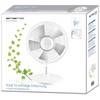 Ventiliatorius Emerio Tisch-Ventilator,30cm,3 Geschw.,5 Blätter, baltas