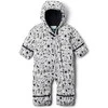 Columbia Snuggly Bunny Bunting kombinezonas - Baltas Typo Print