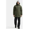 Didriksons vyriška žieminė parka AKILLES USX PARKA 3 - Deep Žalias (Išankstinis užsakymas)