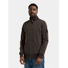 Didriksons vyriškas medvilninis džemperis JAKE USX FULL-ZIP 2 - Dark Mocha (Išankstinis užsakymas)