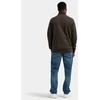 Didriksons vyriškas medvilninis džemperis JAKE USX FULL-ZIP 2 - Dark Mocha (Išankstinis užsakymas)