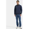 Didriksons vyriškas medvilninis džemperis JAKE USX FULL-ZIP 2 - Navy (Išankstinis užsakymas)