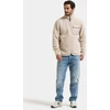 Didriksons vyriškas pūkuoto flisio džemperis PETER USX FULL-ZIP 3 - Clay rusvai gelsvas (Išankstinis užsakymas)