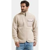 Didriksons vyriškas pūkuoto flisio džemperis PETER USX FULL-ZIP 3 - Clay rusvai gelsvas (Išankstinis užsakymas)