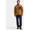 Didriksons vyriškas pūkuoto flisio džemperis PETER USX FULL-ZIP 3 - Spice Brown (Išankstinis užsakymas)