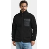 Didriksons vyriškas pūkuoto flisio džemperis PETER USX FULL-ZIP 3 - Juodas (Išankstinis užsakymas)