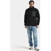 Didriksons vyriškas pūkuoto flisio džemperis PETER USX FULL-ZIP 3 - Juodas (Išankstinis užsakymas)