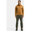Didriksons vyriškas techninis flisinis džemperis su gobtuvu FIELD USX FULL-ZIP - Spice Brown (Išankstinis užsakymas)