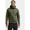 Didriksons vyriškas techninis flisinis džemperis su gobtuvu FIELD USX FULL-ZIP - Deep Žalias (Išankstinis užsakymas)