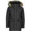 Didriksons žieminė striukė su augimo funkcija - Oxid Kids' Parka Juodas (yra vietoje)