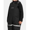 Didriksons žieminės neperšlampamos kelnės BJÄRVEN KD BIB PANT - Juodas (yra vietoje)