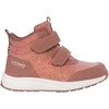 VIKING Bouncy Glitter Mid WP 2V rudeniniai/pavasariniai batai vaikams – Rožinė