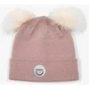 Viking žieminė vilnonė kepurė Play Pon Pon Wool Beanie - Rožinė