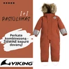 Viking žieminis kombinezonas Play Winter Playsuit - Cognac
