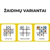 Yes For Skills GIIKER TIC-TAC-TOE interaktyvi konsolė susikaupimui ir atminčiai gerinti
