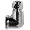 BENKISER Alkūnė, 3/8"x3/8" vidinis ir išorinis sriegiai, su veržle