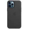 Apple iPhone 12 Pro Max Odinis dėklas su MagSafe, Juodas (Black)