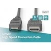 Assmann Electronic ASSMANN HDMI High Speed jungties kabelis tipas C - tipas A M M 2.0m Ultra HD 24p auksinis bl