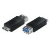 ASSMANN USB 3.0 adapter, micro B/M - A/F, AK-300516-000-S