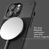 Dėklas ATOM STUDIOS CASE SPLIT WOOD FIBRE MAGSAFE IPHONE 13 PRO Juodas