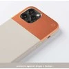 ATOM STUDIOS DĖKLAS SPLIT SILICONE MAGSAFE IPHONE 12 / 12 PRO CALCIUM STONE
