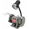 AW-Tools AWTOOLS šlifuoklis STOŁOWA 150mm / 300W Z LAMPKĄ