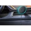 Magnetinis automobilinio telefono laikiklis Baseus CW01 prie ventiliacijos tinklelio su automobiliniu įkrovikliu USB-C, 15W + 25W (juodas)