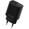 BELINE ORDER NETWORK. 1X USB-C 20W Juoda / Juodas (ONLY HEAD) PD 3.0 BLNCB20