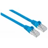 Mėlynas INTELLINET LSOH tinklo kabelis, Cat6, SFTP RJ45 vyriškas / RJ45 vyriškas, 1,0 m (3,0 pėdos), Mėlyna, 735315