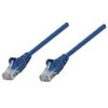 Mėlyna INTELLINET UTP LAN cable, patch, 0.25m, mėlynas, 2xRJ45, 737357