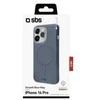 Mėlyna SBS Smooth Mėlyna Mag MagSafe suderinamas minkštas dėklas, iPhone 14 Pro