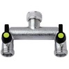 Čiaupas dvigubas Color Tap ART469L, 3/4'' išor/vid srieg